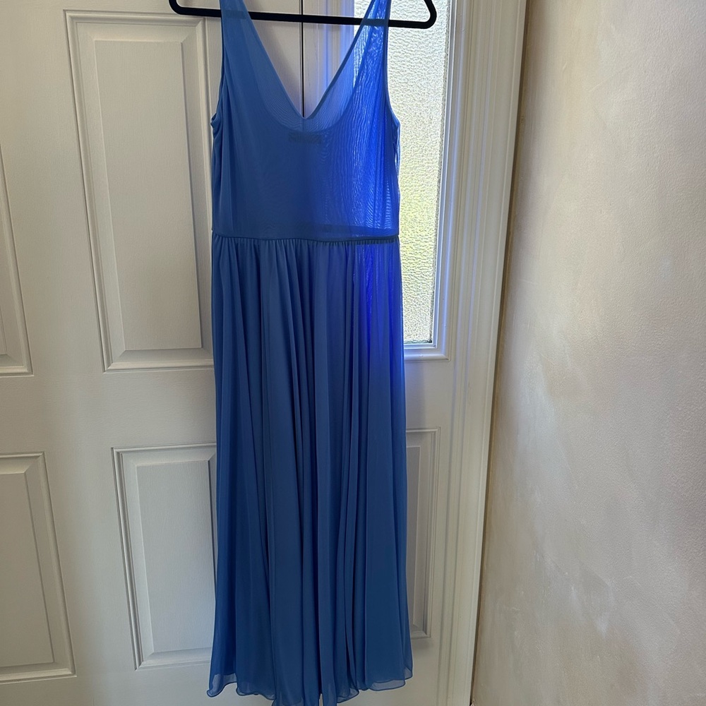 Max & Co Elegant Blue Sleeveless Dress Size L